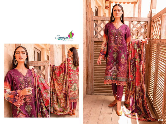 Saniya Trendz ST Jade Wholesale Cotton Pakistani Dress Material